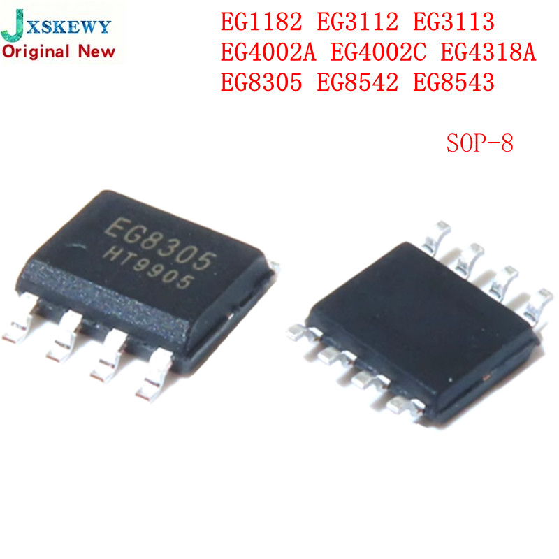 10 CÁI EG1182 EG3112 EG3113 EG4002A EG4002C EG4318A EG8305 EG8542 EG8543 SOP-8 SMD IC mới Còn hàng