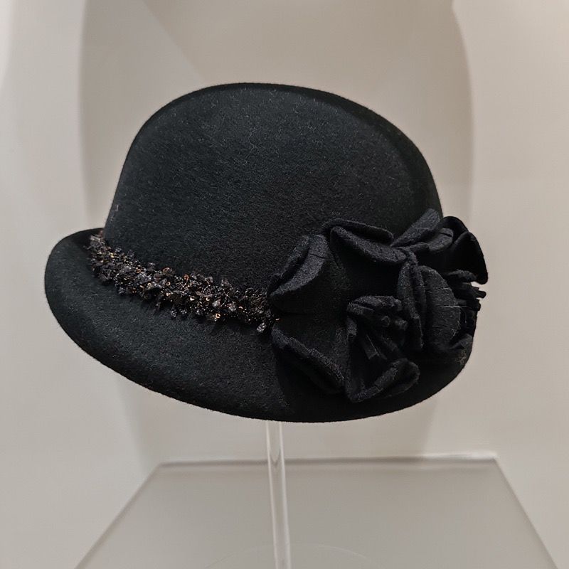 Camellia Con Gái Phong Cách Mũ Nữ Thu Đông Mới Hepburn Phong Cách Tất Cả Trận Đấu Mũ Len Top Mũ Phon