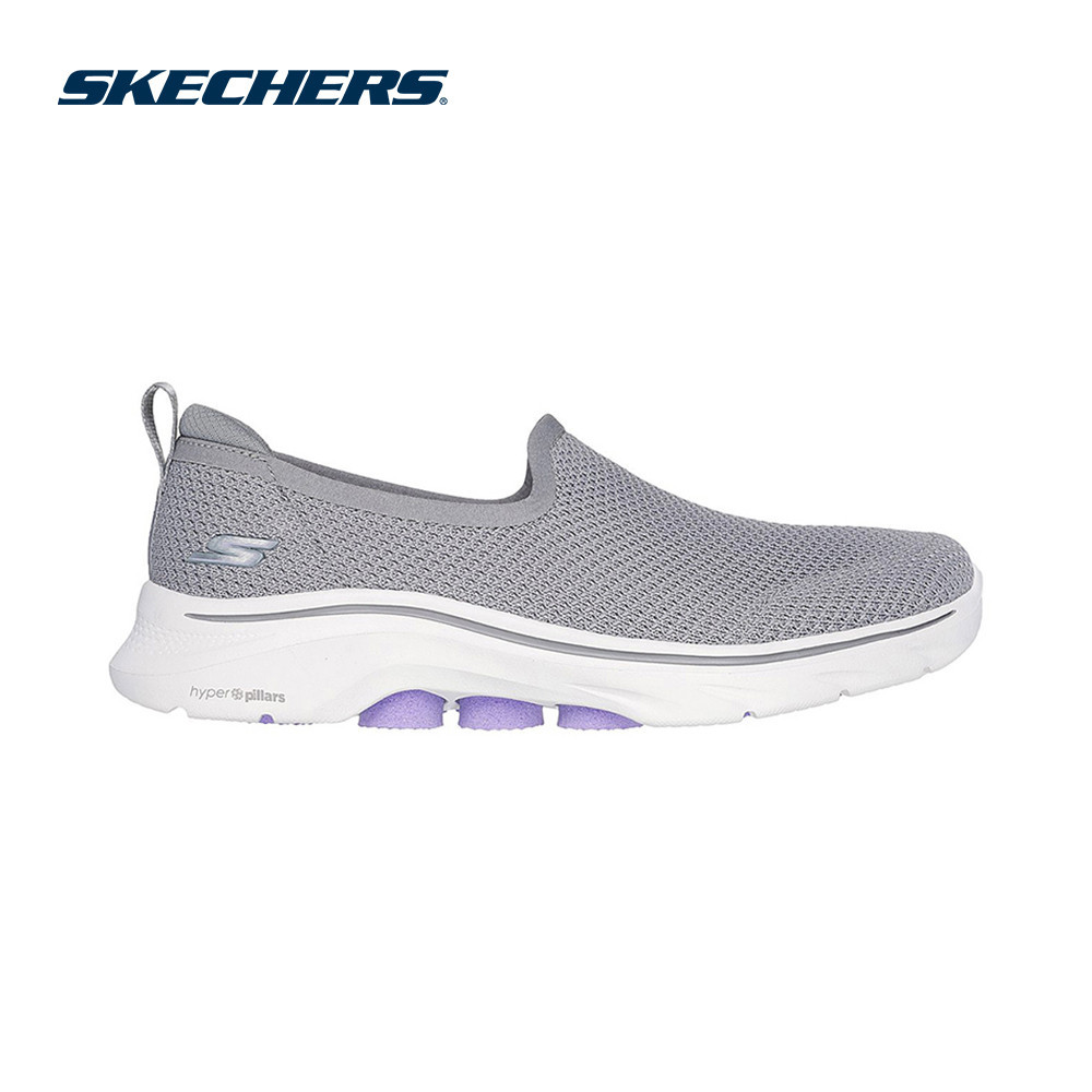  Giày Thể Thao Nữ Skechers GOwalk 7 Ivy Đi Bộ - 125218-GRY Air-Cooled Goga Mat Online Sale 