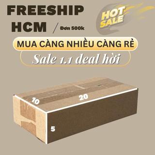  Hộp Carton Thường 20x10x5 Combo 100 Cái – Mua Lớn Giá Rẻ Hơn! 