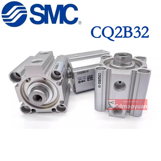 Xi lanh mỏng SMC CQ2B32-5DZ-10DZ-15DZ-20DZ-25DZ-30DZ-35DZ-40DZ-45DZ-50DZ-75DZ-100DZ Thương hiệu mới