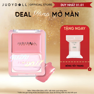   MỚI  Má Hồng Kem JUDYDOLL Glow Blush Balm Căng bóng Không vỡ nền Tự nhiên Lâu trôi 3g 