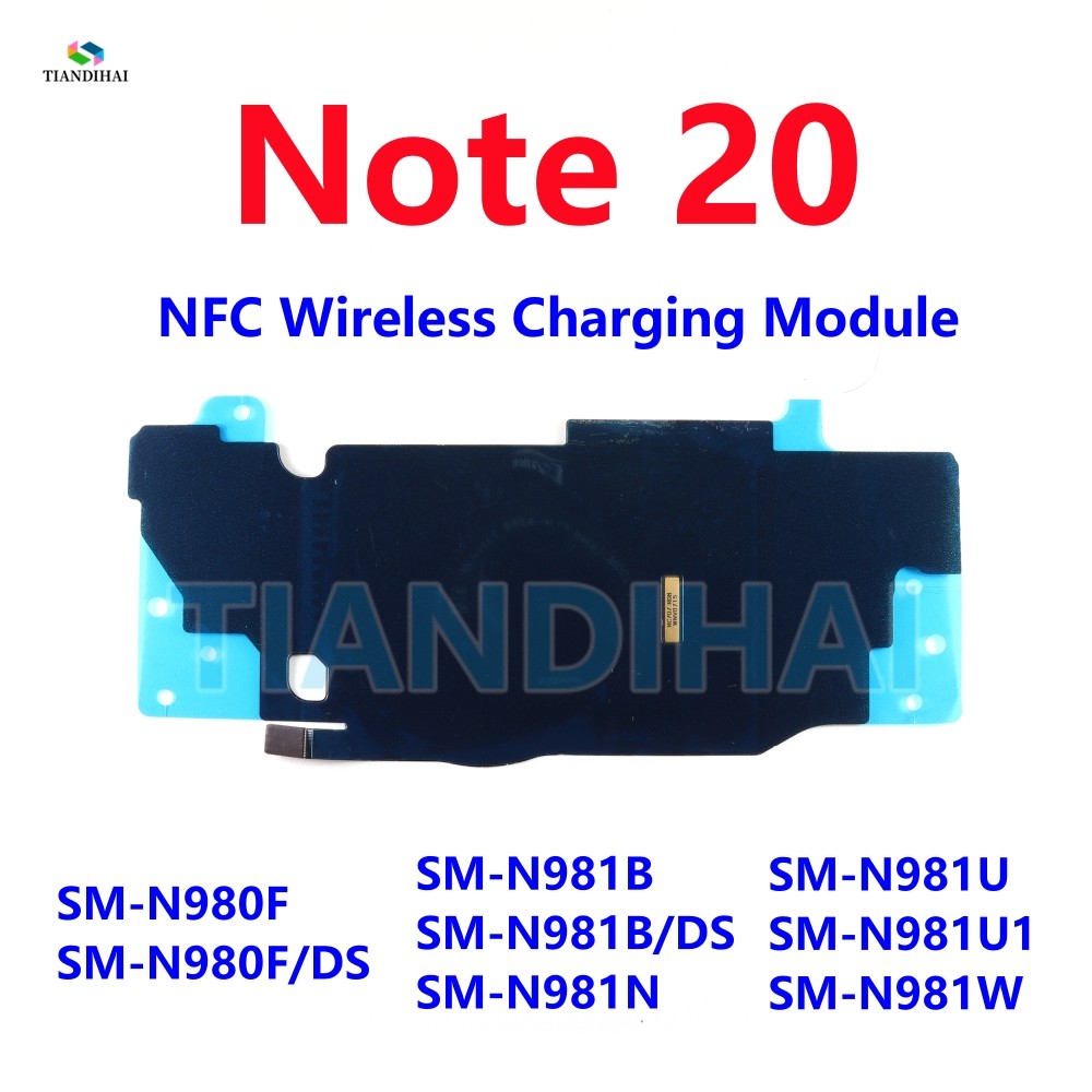 Note20 NFC Mô-đun sạc không dây Bảng sạc Cuộn dây Chip Cáp mềm cho Samsung Galaxy Note 20 N980F N981