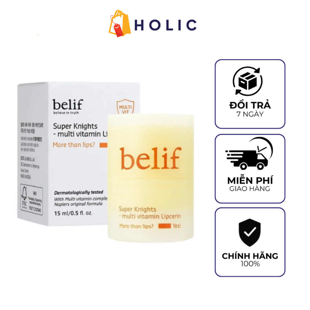 Dưỡng Môi Belif Super Knights Multi Vitamin Lipcerin 15ml