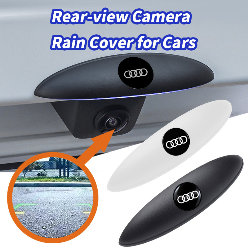 Audi Camera lùi ô tô Tấm che mưa Bảo vệ Tấm che Nắp che mưa camera sau ô tô - Camera lùi Rain Hood p