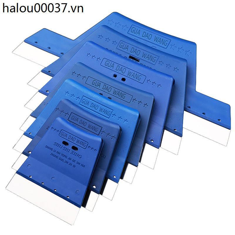 Thép không gỉ Scraper Scraper 13-50cm Scraper Putty Batch Wall Batch Grey Knife Scraper Large White 