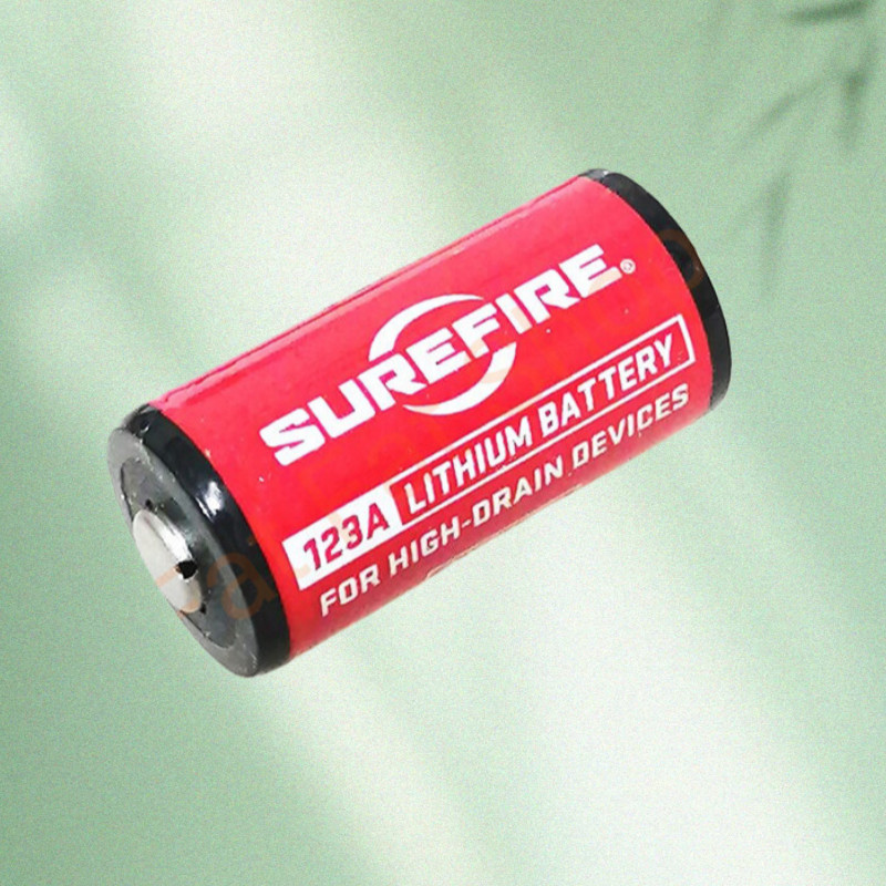 Mới-Dành Cho Mỹ Surefire CR123 3V Pin lithium SF123A CR123A Không Thể Sạc Chính Hãng Bảo Hành 5 Năm