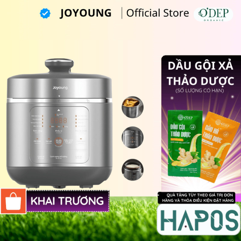 Nồi áp suất Joyoung JHPC-5039 | Dung tích 5L | Công suất 900W - HAPOS HSA
