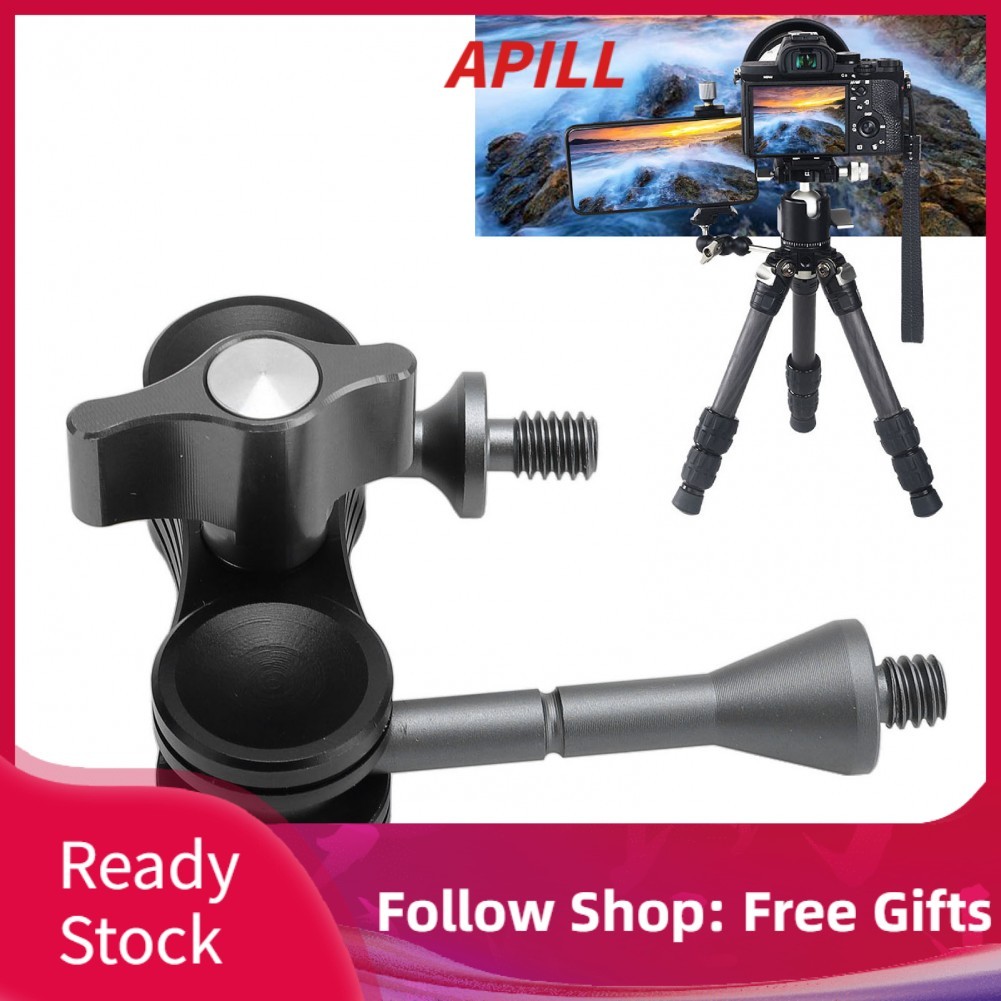 apill Camera có thể điều chỉnh Articulate Arm Hợp kim nhôm với Ball Head Vít cho Tripod LED Light Mi