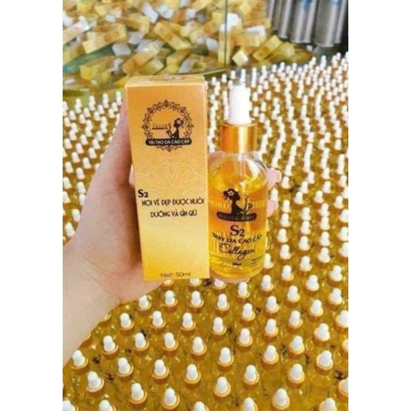 COMBO O2 CHAI LỘT LẠNH S2 CAO CẤP, THAY DA CAO CẤP COLLAGEN S2 DÀNH CHO BODY