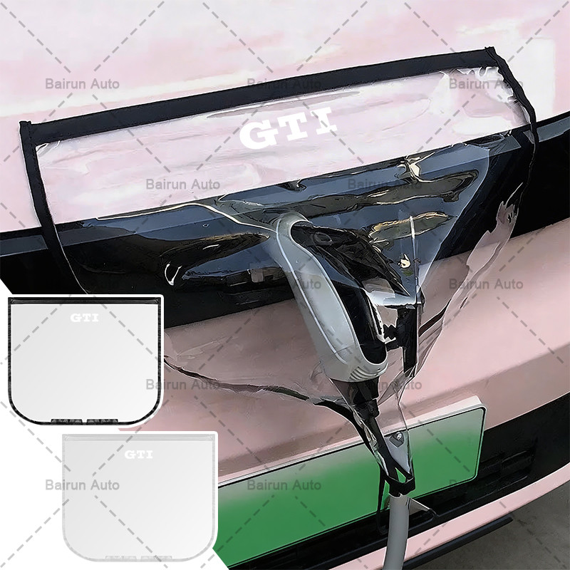 1 / 2 Chiếc EV Cổng Sạc Từ Mưa Xe Chống Thấm Nước Ngoài Trời Sạc Lá Chắn Cho POLO Golf 5 6 Thế Hệ 7 