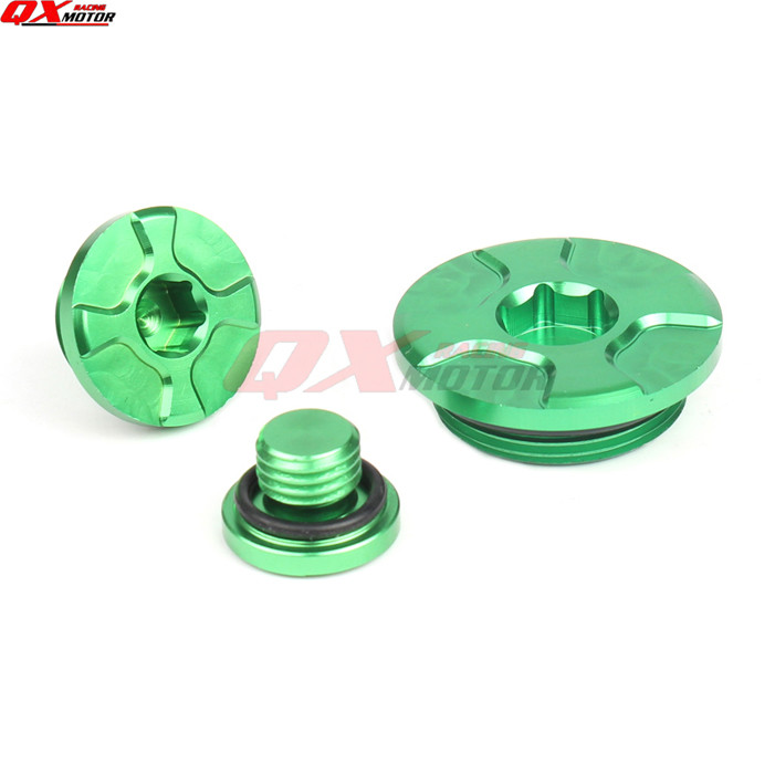 Thích hợp cho Kawasaki KXF250 KXF450 KLX450R Động Cơ Xe Máy Địa Hình Thời Gian Bao Dầu Vít