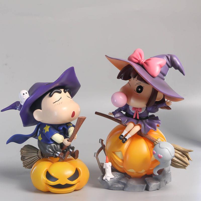 Hàng sẵn có Crayon Shin-Chan Pumpkin Shin-Chan Shin-Chan Shin-Chan Hình có thể thắp sáng trang trí ả