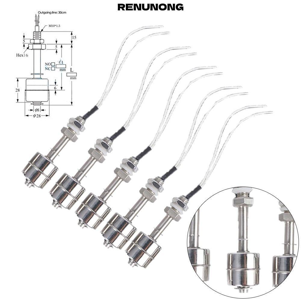 RENUNONG Tank Liquid Water Level Sensor Level Switch Double Ball Float Switch Water Level Switch Thé