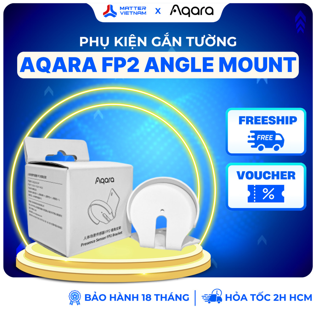 Aqara FP2 Angle Mount - Đế Gắn Góc Tường Cho Cảm Biến Hiện Diện FP2 - BẢN QUỐC TẾ