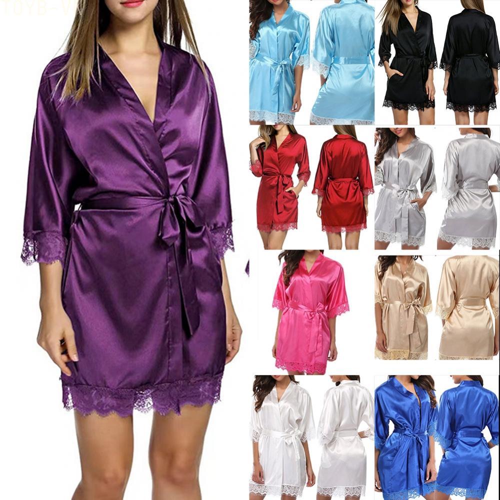 【TOYBOX】Ice Silk Pajama Moderate Elasticity Polyester Fabric Solid Color Pattern