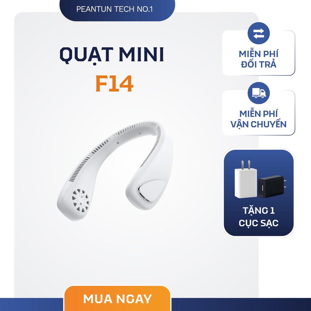 [NEW2026-F14] QUẠT ĐEO CỔ KHÔNG CÁNH F14 – GIẢI NHIỆT TỨC THÌ, RẢNH TAY TẬN HƯỞNG