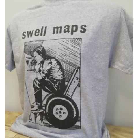 100% Cotton Swell Bản Đồ Jacobites Essential Logic Áo Thun Nam
