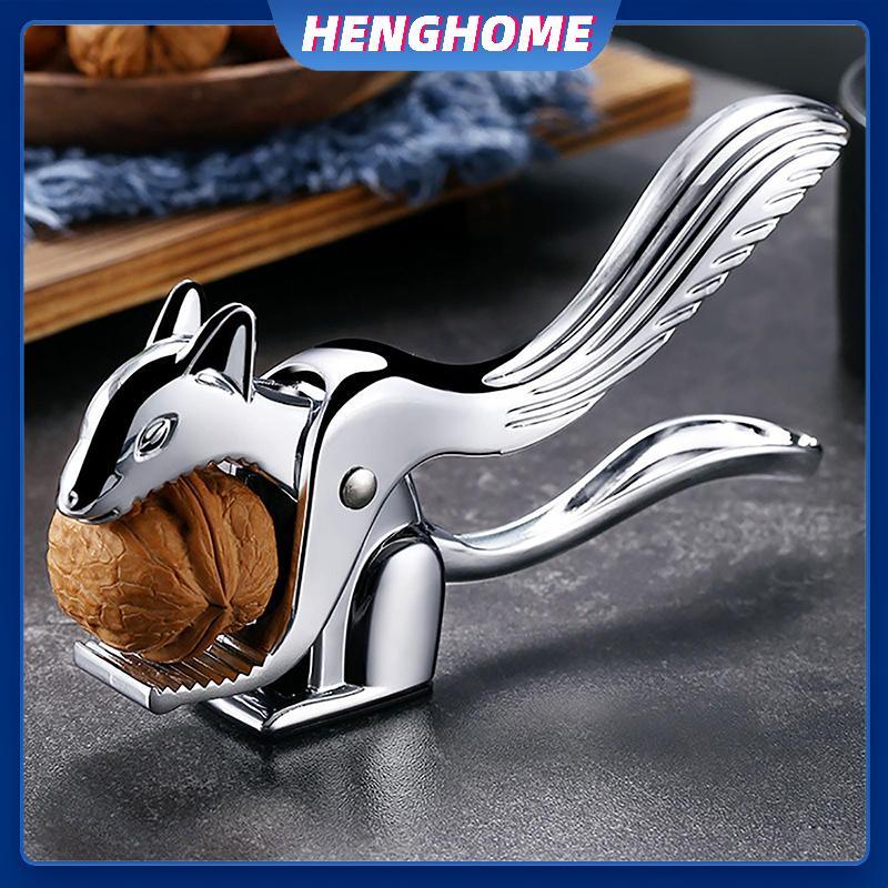 HENGHOME Sóc Quả óc chó Sheller Dụng cụ mở cánh thông Pecan Hazelnut Kìm nhanh óc chó Cracker Hạt hạ