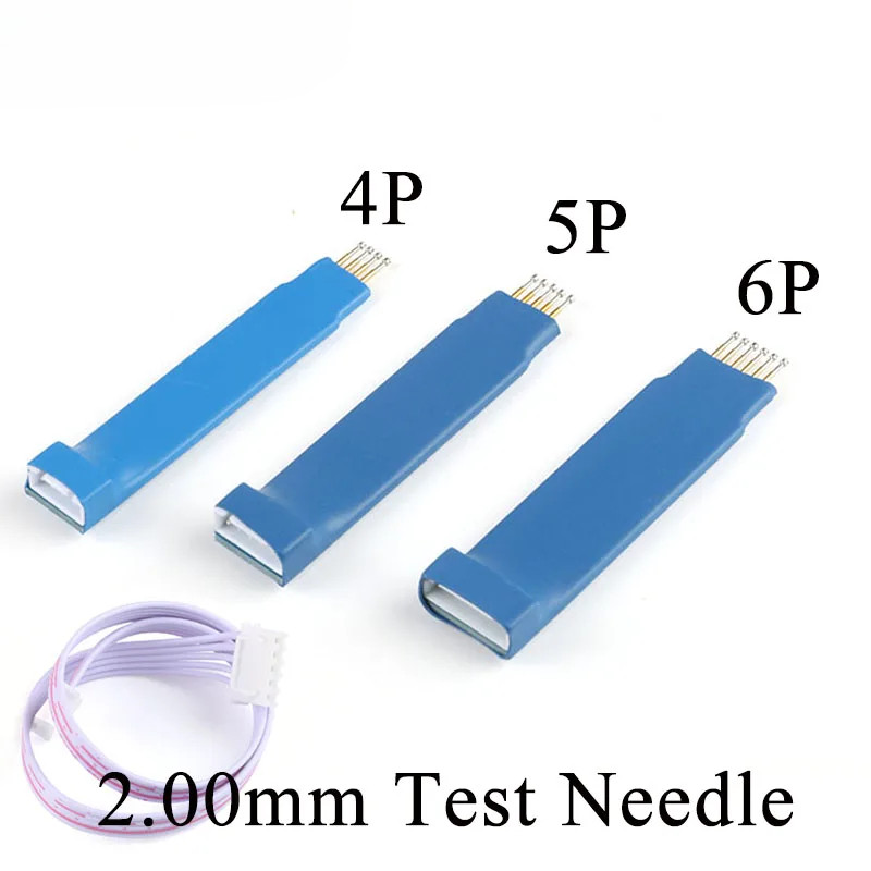 Kim thử nghiệm 3P / 4P / 5P / 6P STB 2.00mm 2.54mm Lập trình chương trình sân STM32 STM8 Kim lò xo S