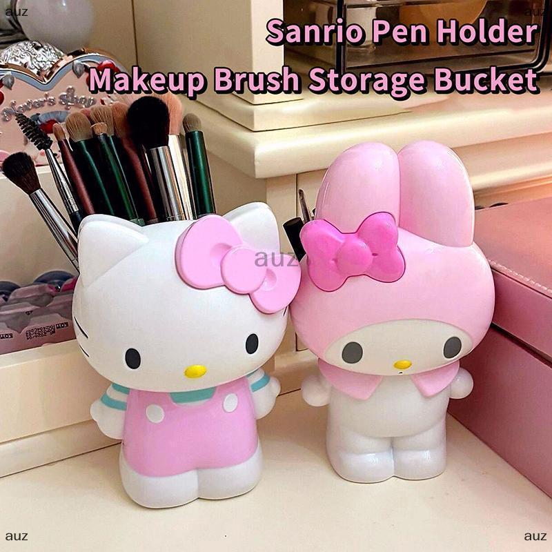[auz] Sanrio Hello Kitty Pen Holder Anime My Melody Stationery Makeup Brush Organizer Desktop Decora