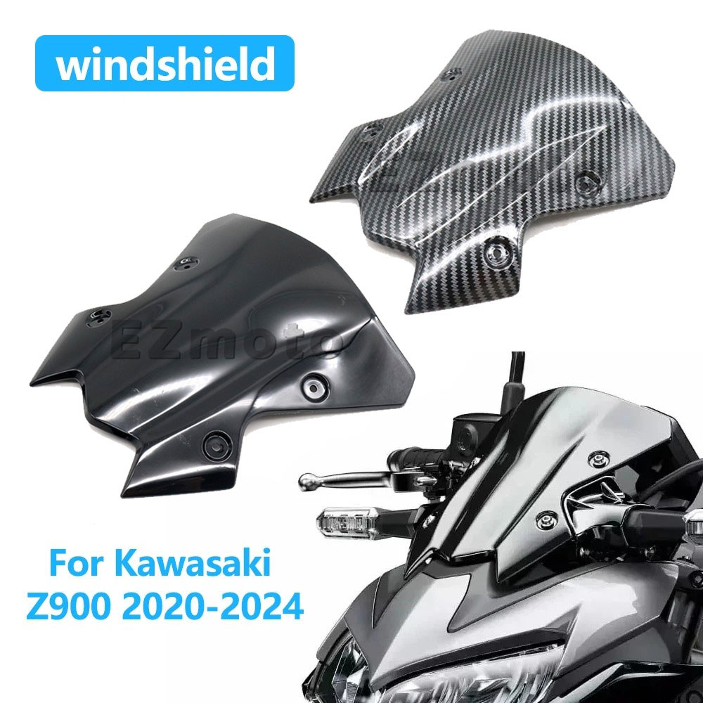 Kính Chắn Gió Cho Kawasaki Z 900 Z900 Z650 Z 650 2020-2023 2024 Kính Chắn Gió Màn Hình Bong Bóng Đôi