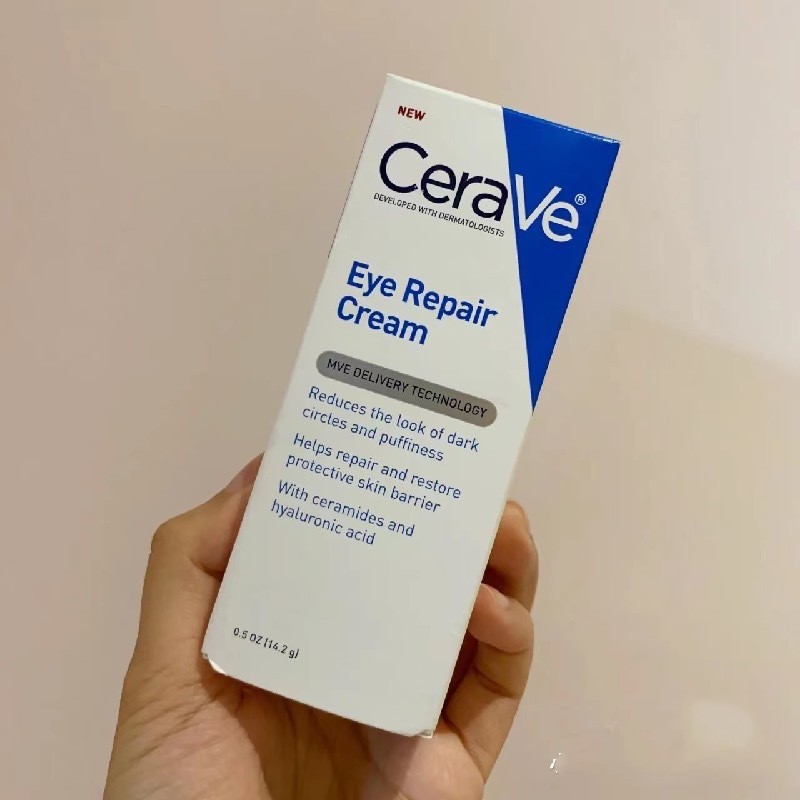 Dưỡng Ẩm Da Niacinamide Fade Dark Circles Fine Lines Repair Purple Eye Cream 14,2g