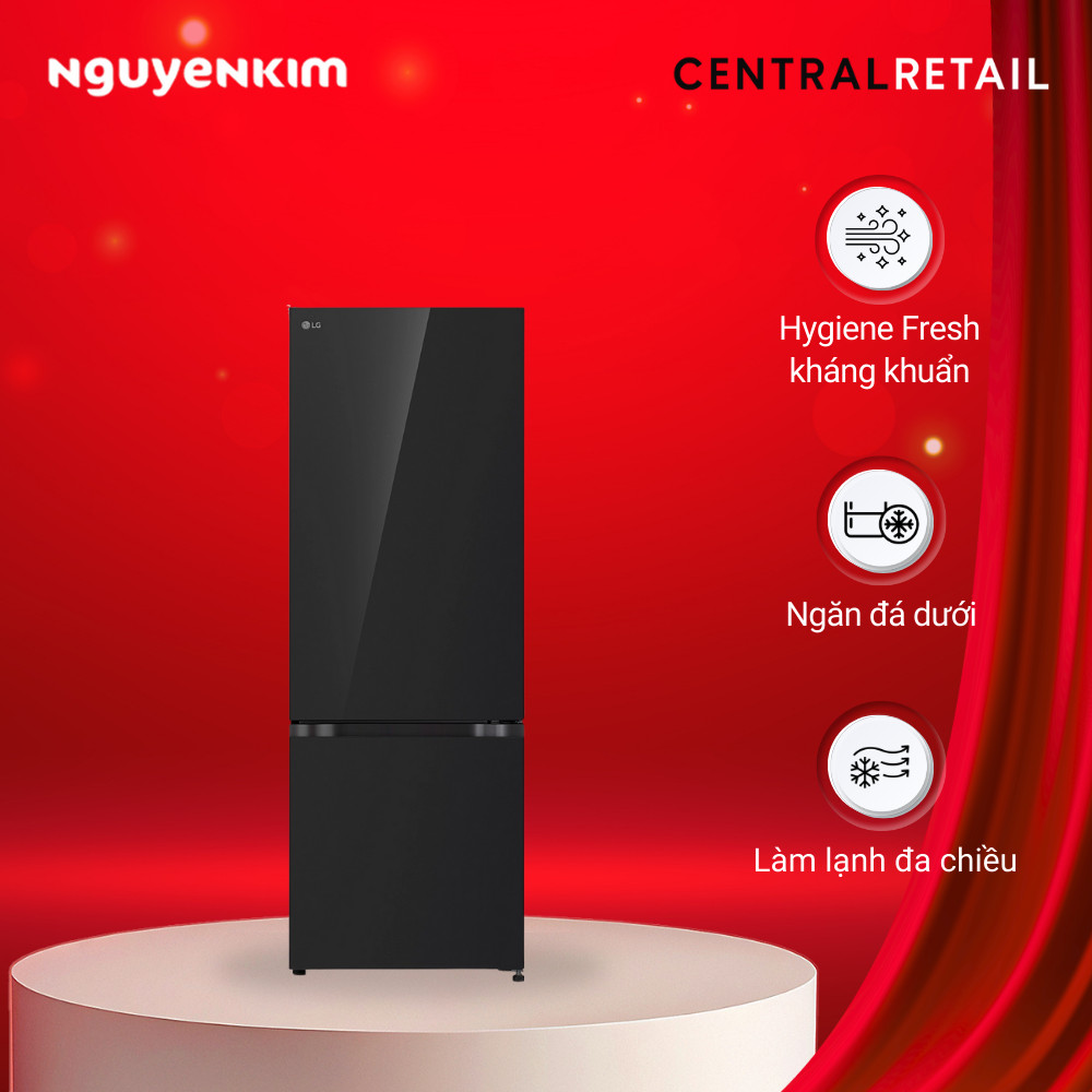 Tủ lạnh LG Inverter 335 lít LBB33BLGA