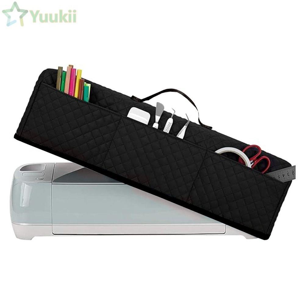 Vỏ máy YUUKII, có túi che bụi có đệm nhẹ, có thể gập lại cho phụ kiện Cricut cho Cricut Maker 3 / Ma