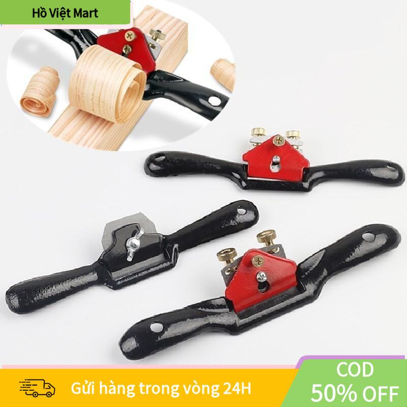 【Hồ】Bào Gọt Gỗ Cầm Tay Mini HKS1, Lưỡi Thép Cao Cấp, Không Cần Điện Máy, Dùng Bào Đường Cong Và Thẳn