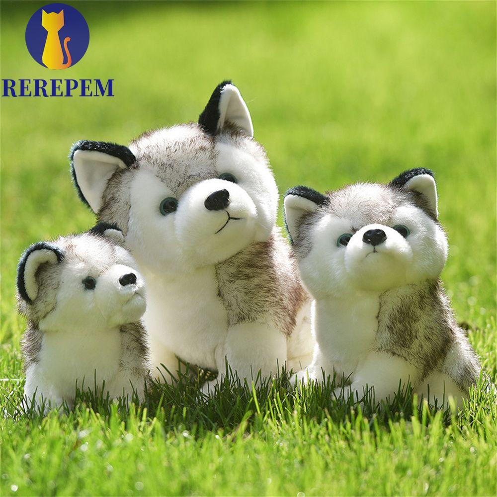 MARTIN1 Husky Chó Sang Trọng Đồ Chơi 20 / 25 / 30cm Kawaii Đồ Chơi Cho Bé Chó Con Quà Tặng Sinh Nhật