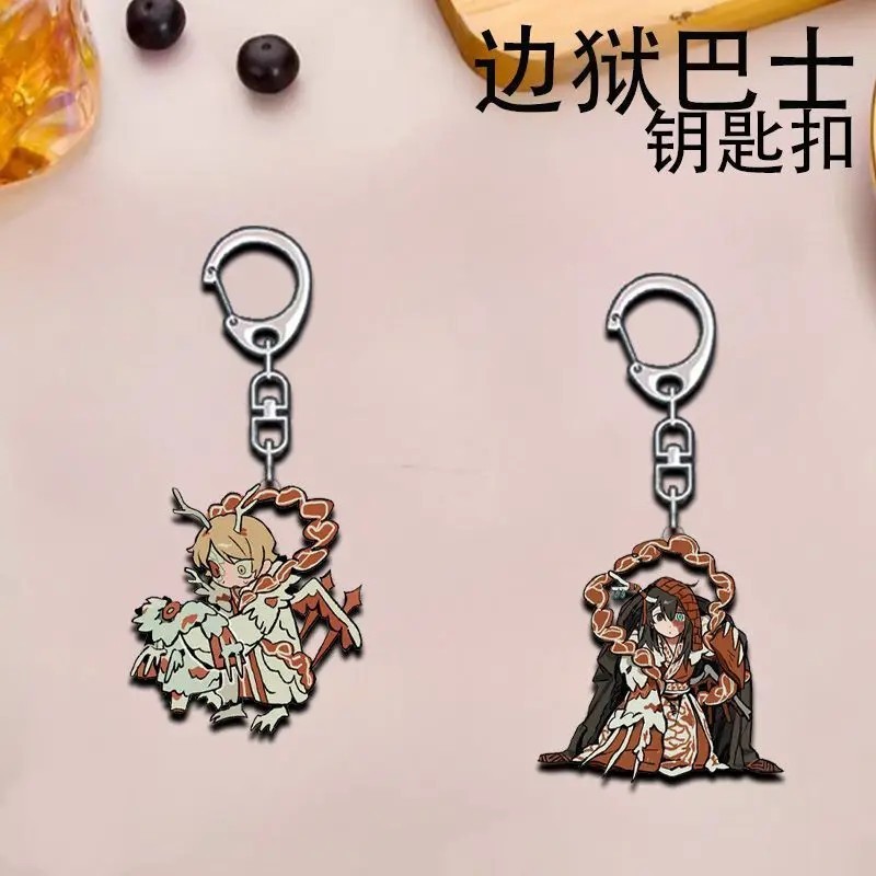 Móc khóa Limbus Company mica acrylic Kromer Hong Lu chibi phụ kiện game Project Moon trang trí túi x