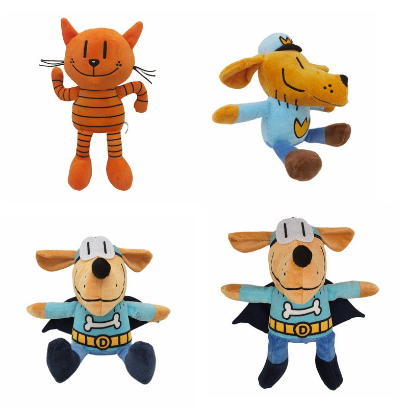 Sản phẩm mới Dog Man 's Petey Cat Doll Thám tử Dog 's Adventure Đồ chơi sang trọng