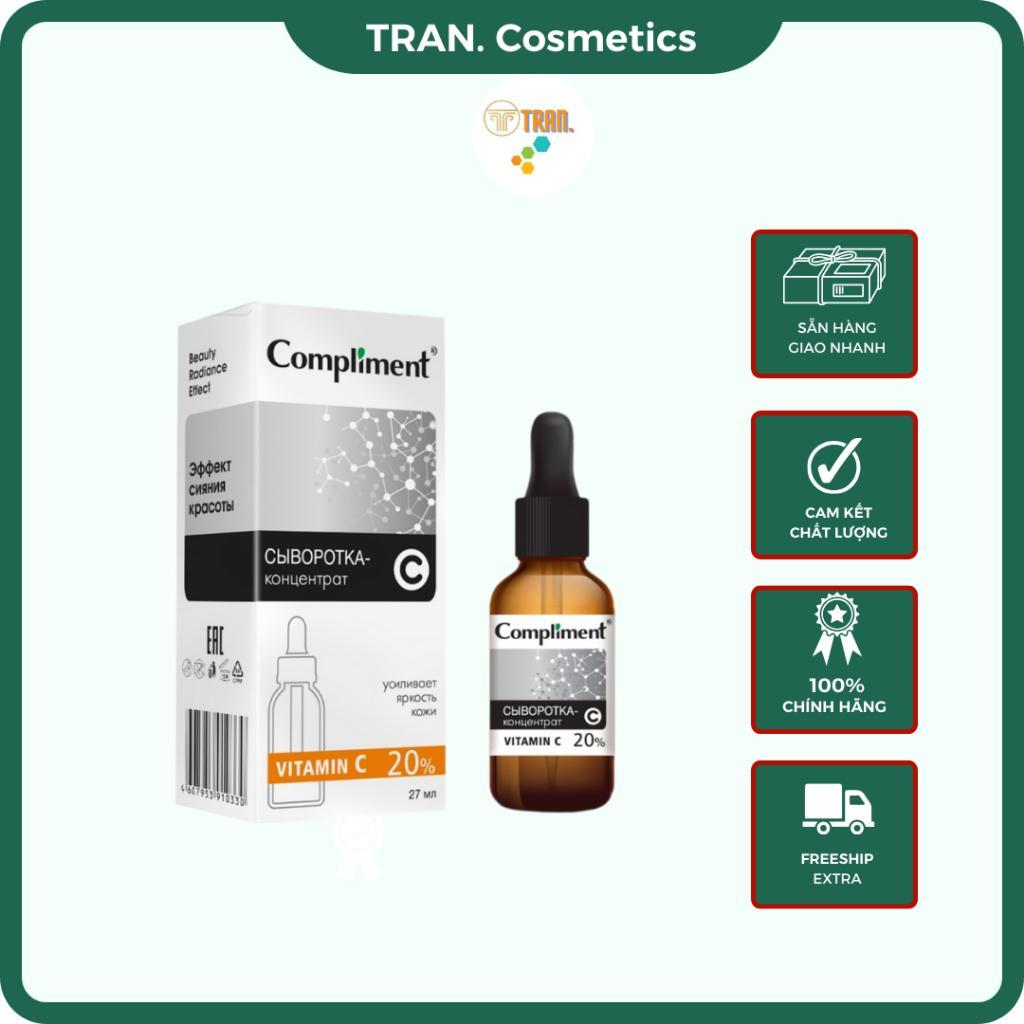 Serum Compliment, Serum Vitamin C 20% Compliment Hỗ Trợ Cung Cấp Vitamin C Giúp Dưỡng Sáng Da Mềm Mị