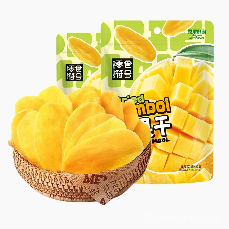 Newly launched snacks: Thai-style dried mango, office snacks, sweet and sour soft fruit snacks, fact