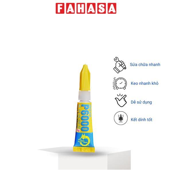 Keo Dán Đa Năng Super Glue - Rồng Vàng P6000