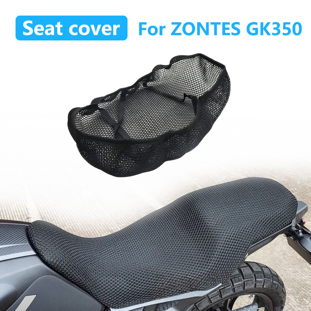 Dành Cho ZONDES GK350 GK 350 350GK GK-350 Vỏ Ghế Xe Máy Lưới Vải Ghế Chống Trơn Trượt Thoáng Khí Các