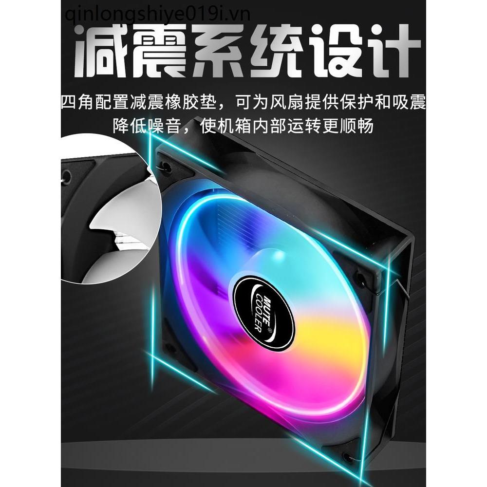 Màn Hình Hiển Thị Tản Nhiệt CPU Bốn Ống Nhiệt Im Lặng Máy Tính Để Bàn Tản Nhiệt Màn Hình Hiển Thị Nh