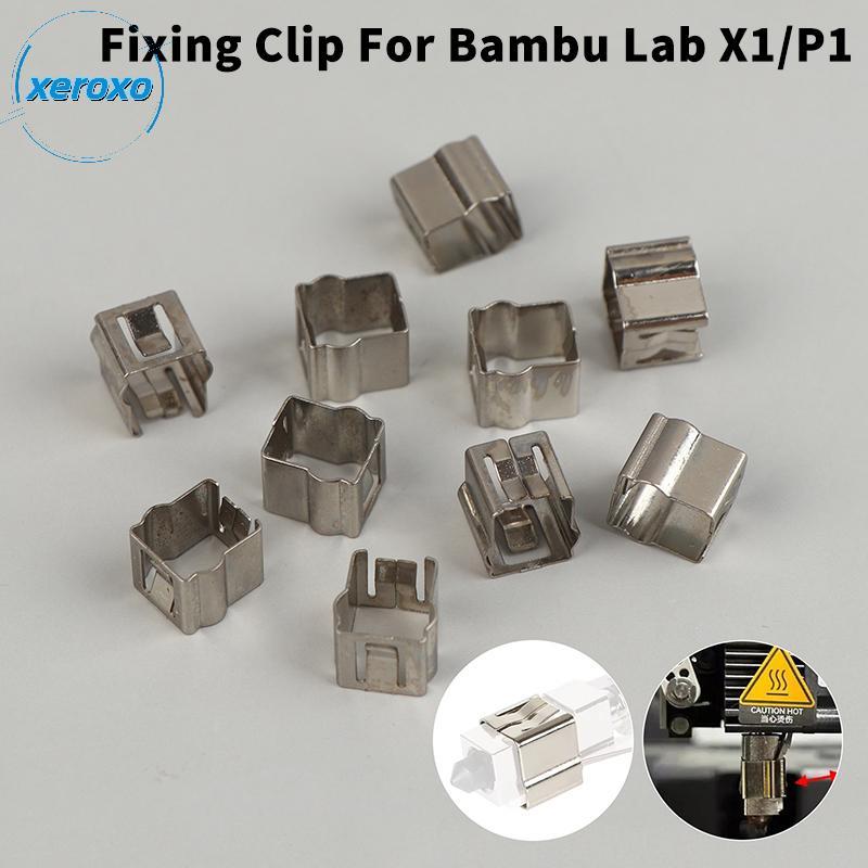 XERO 10 / 20 Chiếc Kẹp Cố Định Cho Bambu Lab X1C / H2D / P1P / P1S Hotend Thermistor / Gốm Nóng Hộp 