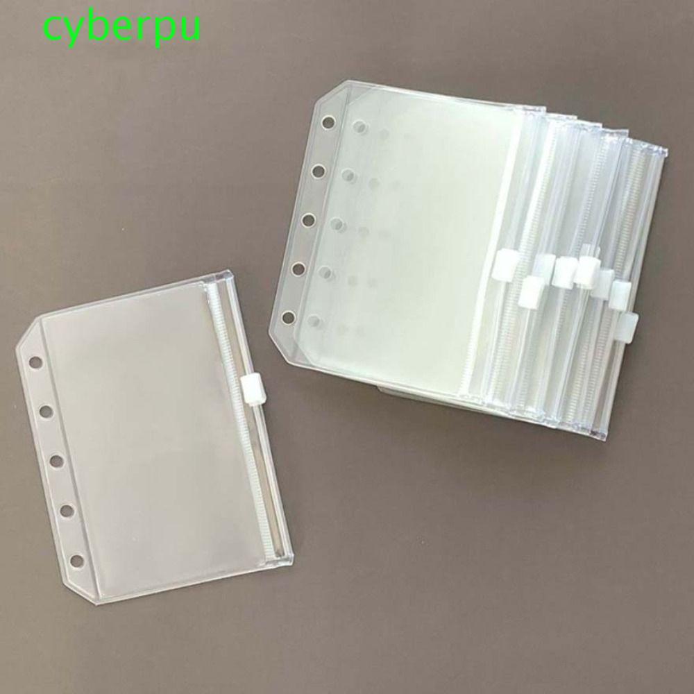 CYBERPULSE 10 chiếc Refill Spiral Page Binder Indexing Cards, Loose Leaf Refill Paper Matte Spiral B