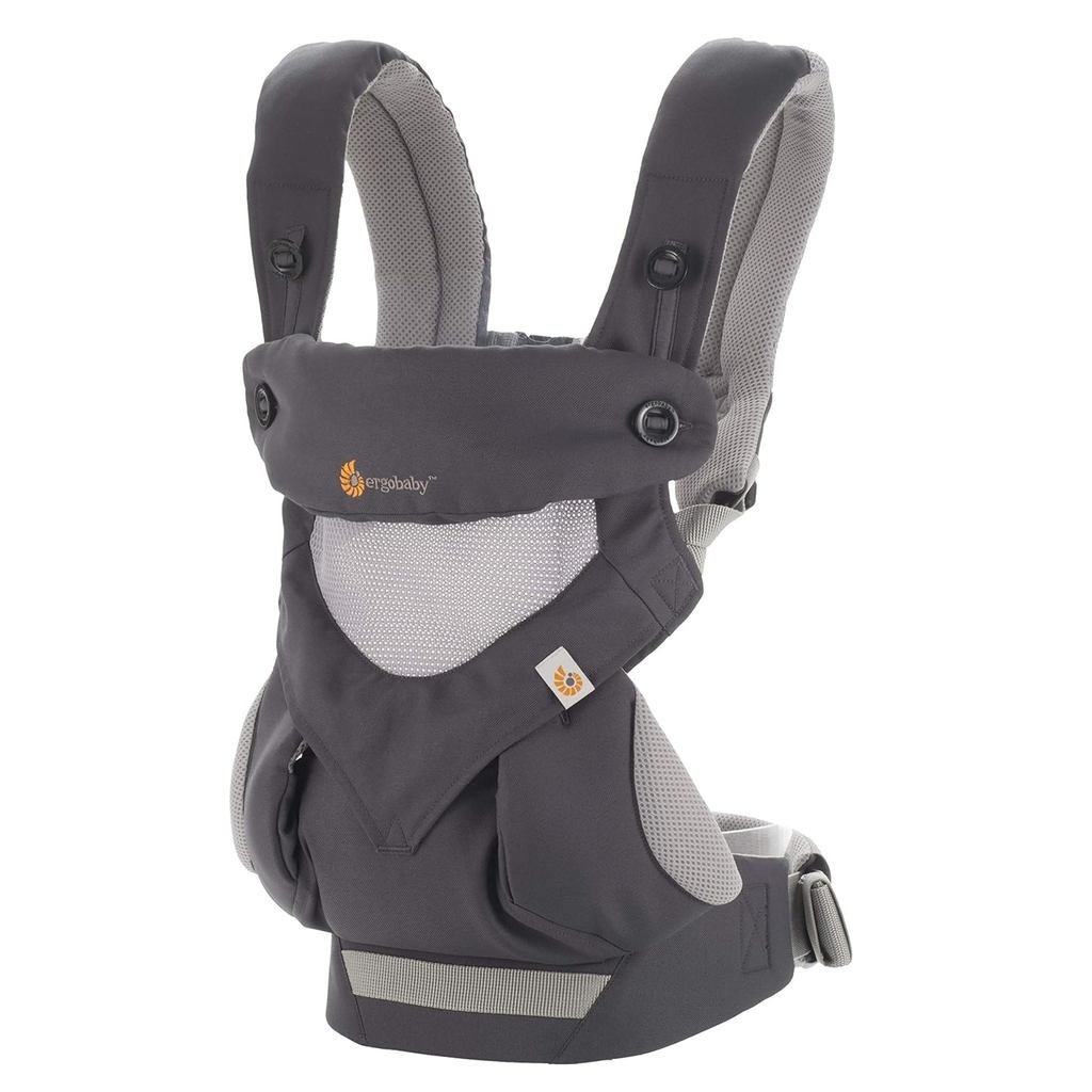 Ergobaby 360 All-Position Baby Carrier có hỗ trợ thắt lưng (12lbs - 45lbs) - Hộp đựng Cotton cao cấp