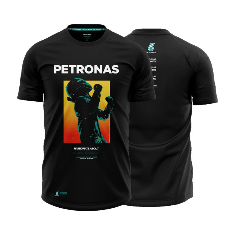 Petronas Gearing Up cho áo thun Bahrain Petronas Conquest / Áo thun Petronas Bolt / Áo thun Petronas