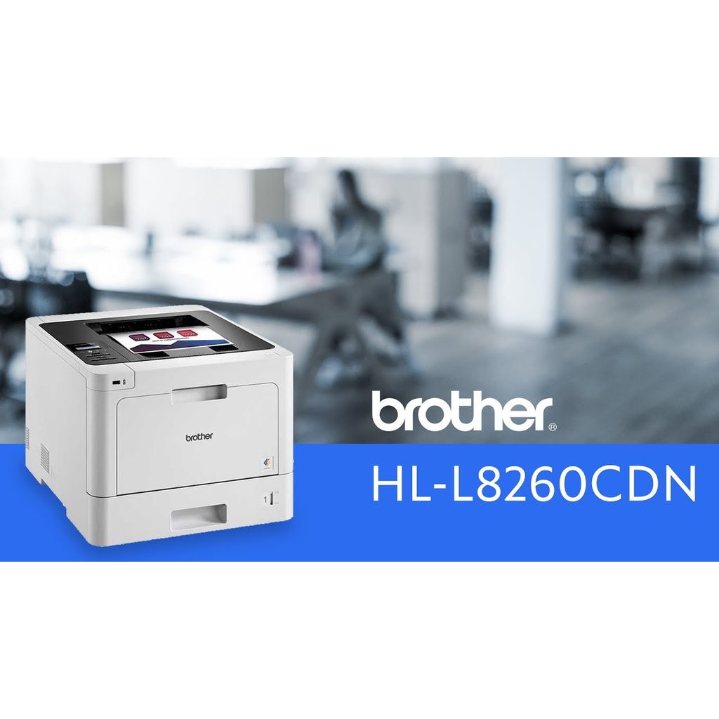 Máy in laser màu Brother MIBR_HL_L8260CDN (A4/A5/ Đảo mặt/ USB/ LAN)