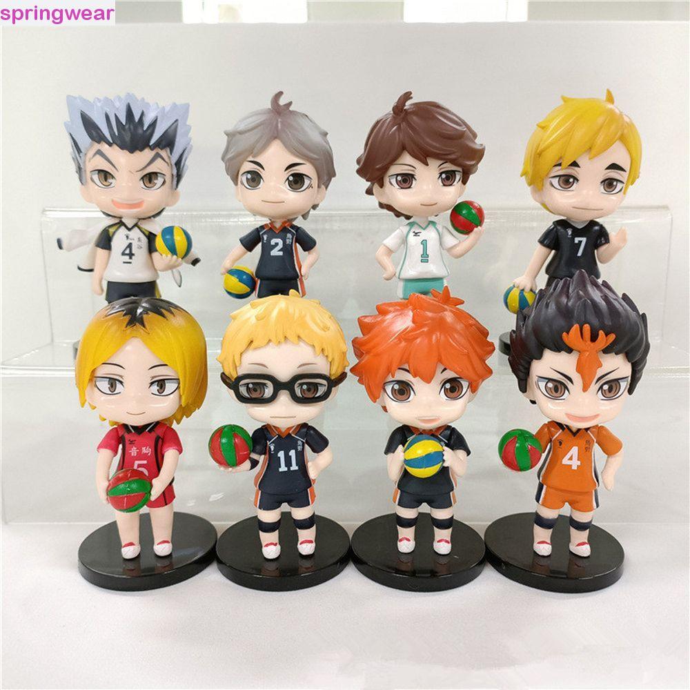 SPRINGWEAR Haikyuu Nhân Vật Hành Động Daiki Aomine Yu Atsushi Q Phiên Bản Hình Mô Hình Anime Tượng T