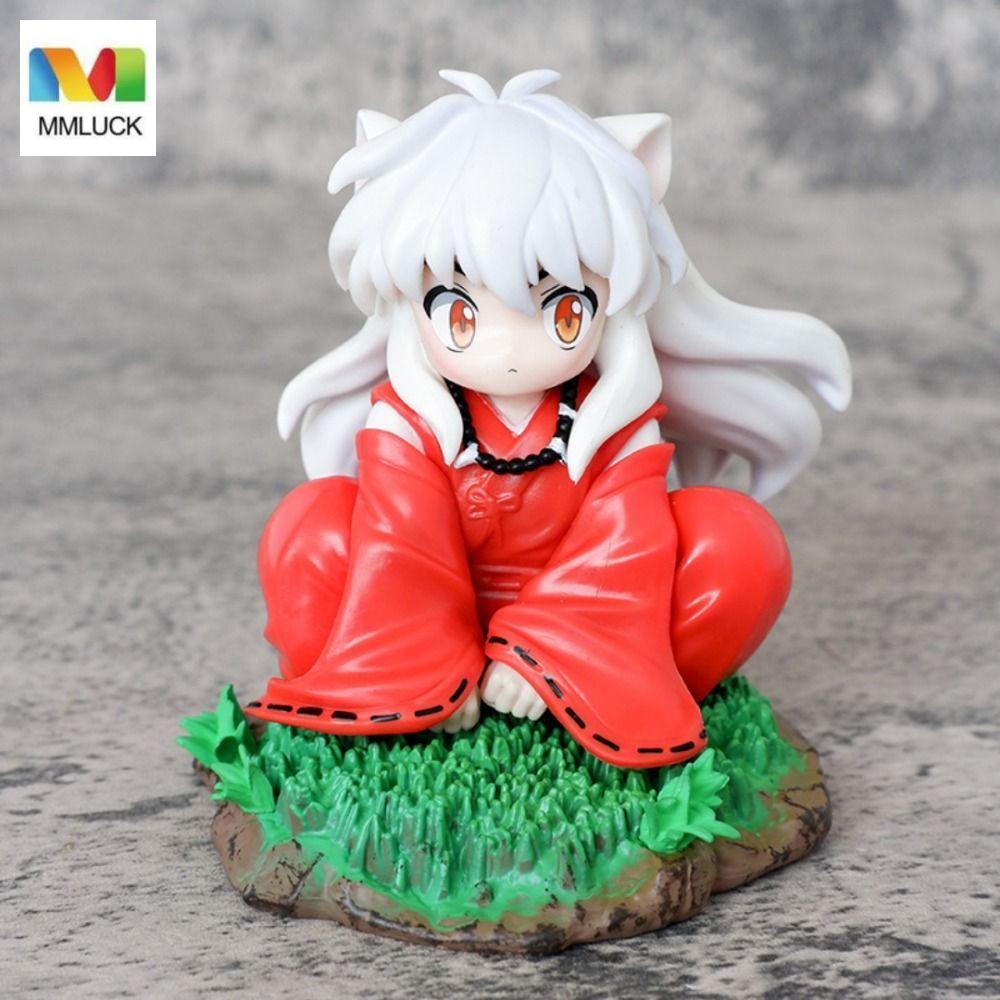 MMLUCK Anime Inuyasha PVC Hình, Phiên Bản Q Tượng Bé Trai Tuổi Thơ Inuyasha Hình, Quà Tặng Sinh Nhật