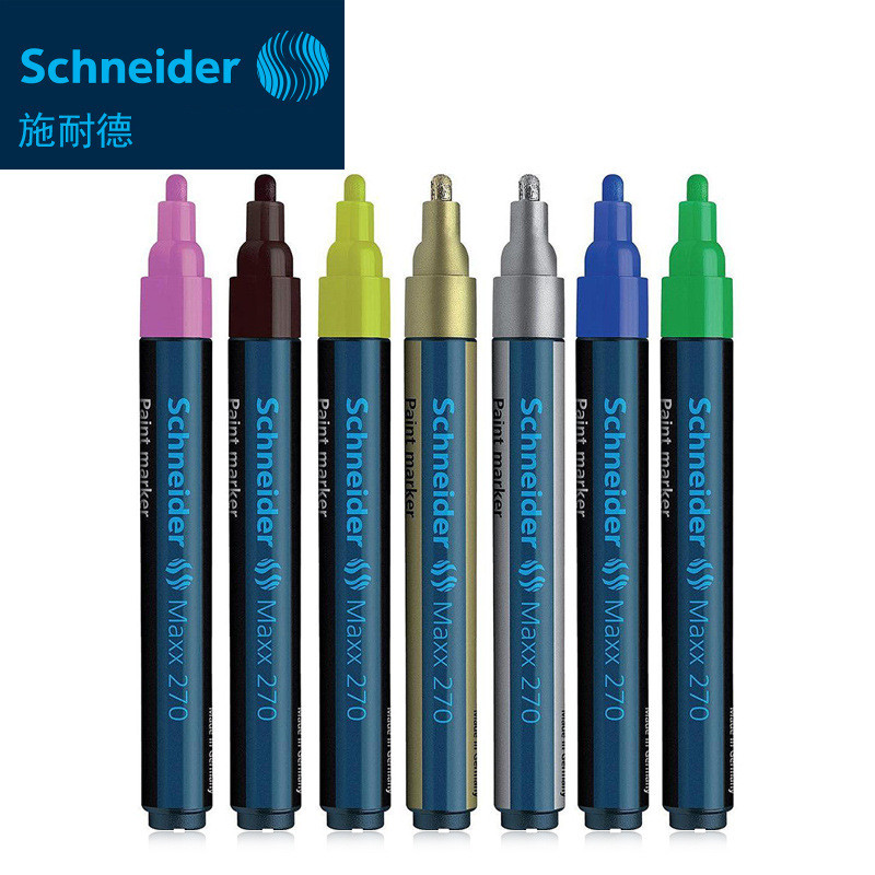 Đức Schneider Marker Touch-Up Paint Pen Tyre Pen Fiber Tip Signature Paint Pen20251223
