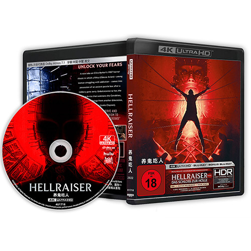 [Tiếng Anh] Blu-ray HD Movie 4K UHD 1080P Hellraiser (4K)