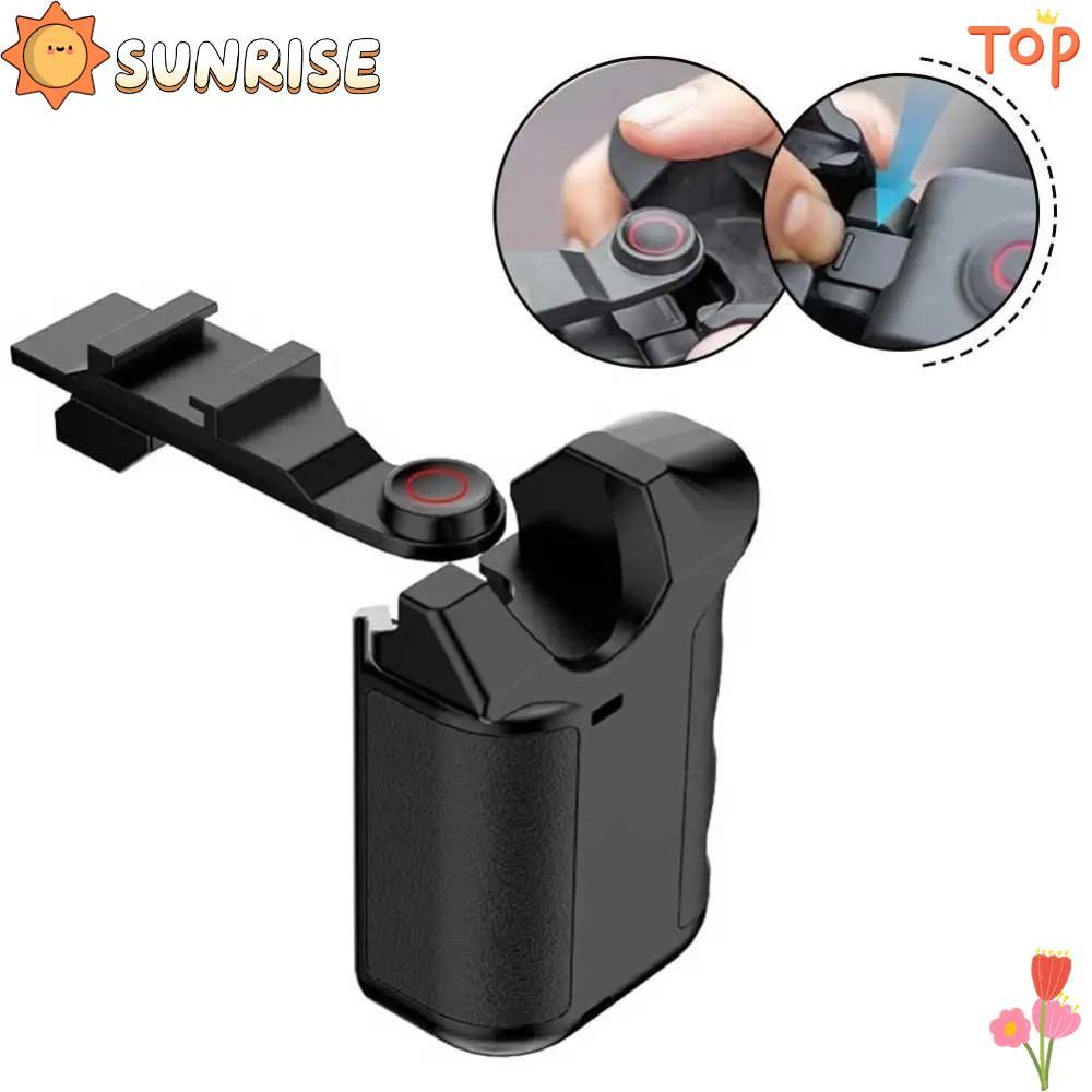 SUNRISE Xplorer Grip Kit Handle, Nút Shutter Light Street Grip Holder, Tay cầm máy ảnh bằng nhựa thá