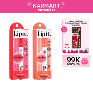  Son Dưỡng Môi Tan Chảy  Click Click Lava LIP IT Dưỡng Ẩm Căng Mọng 1.9g 