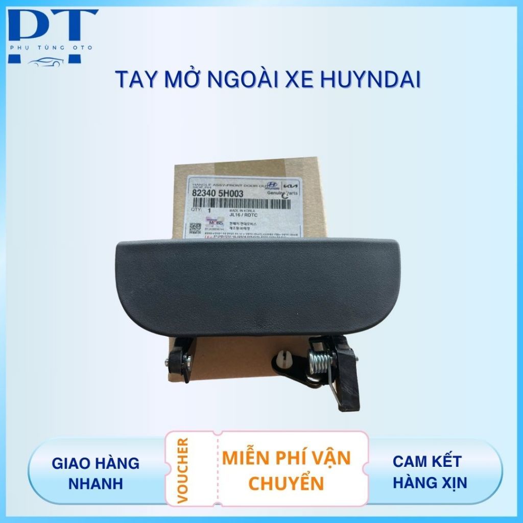 TAY NẮM CỬA NGOÀI XE Ô TÔ HYUNDAI HD65 HD72 HD99 110S MIGHTY TAY MỞ CỬA NGOÀI HD72 HD65 2017 ( 82340